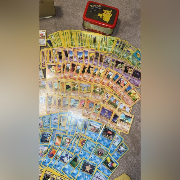 Vintage 1999-2000 Pokemon Cards Lot Of 500+ Holos/1st Ed/Shadowless/Base LP/MP - Picture 2 of 6